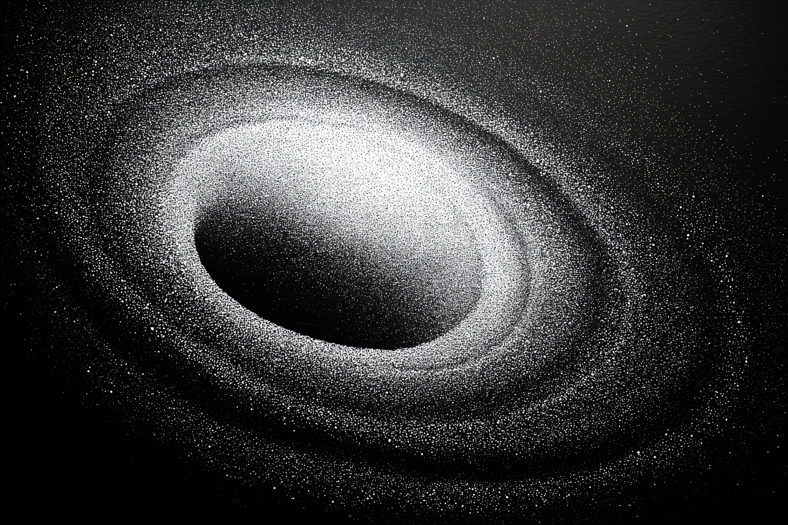 Space swirl background